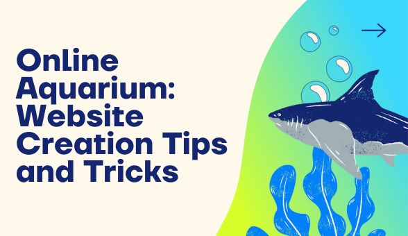 Online aquarium website